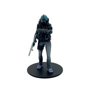 Rainbow Six Siege IQ Elite Figure, blue uniform Rifle - Ubisoft Collectible -M14